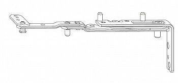 Петля поворотная прав. H. FZ 30 Designo II L. NT