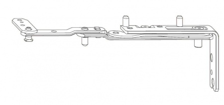 Петля поворотная прав. H. FZ 30 Designo II L. NT