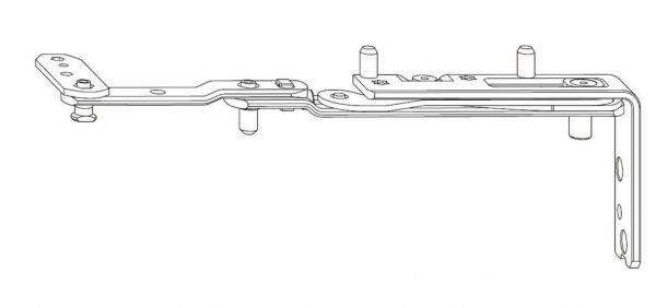 Петля поворотная лев. H. FZ 30 Designo II L. NT