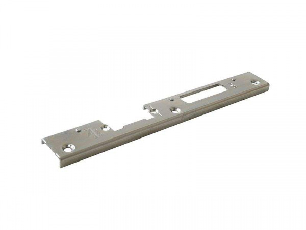 3456513 Планка ответная KFV под ригель и фалевую защелку левая (VEKA Topline AD 103.202/203; Softline AD 103.198/219; Topline 103.222/223)