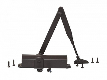 Доводчик MAXBAR 100 Size2/3/4 с тягой, Темно-коричневый