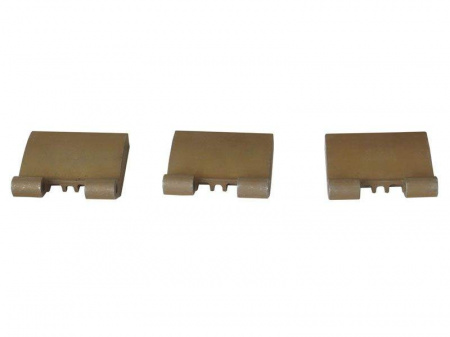 Петля на створке 40мм Patio FOLD Alu /3 шт./ неокрашенный