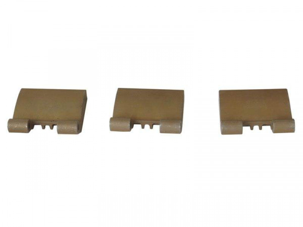 Петля на створке 40мм Patio FOLD Alu /3 шт./ неокрашенный
