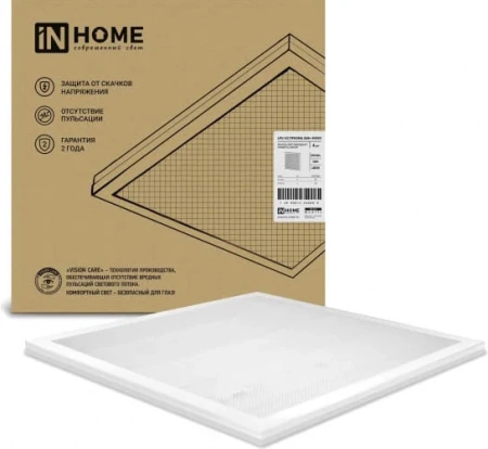 Светильник светодиодный ПРИЗМА LPU-02 36 Вт 4000К 3420 Лм 595х595х19 Luminaire IP40