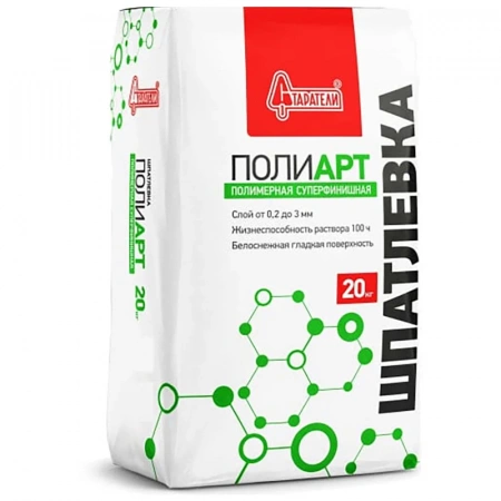 Шпаклевка полимерная Старатели Полиарт, 20 кг
