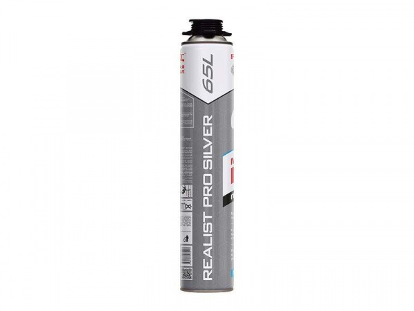 Пена монтажная профессиональная REALIST PRO Silver 65л зимняя