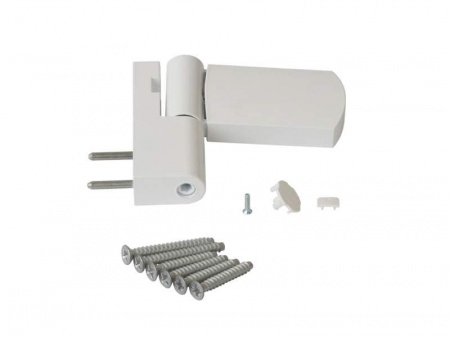 Петля дверная Maxbar PS 27 (17-20,5/105-42)  Белый RAL9016