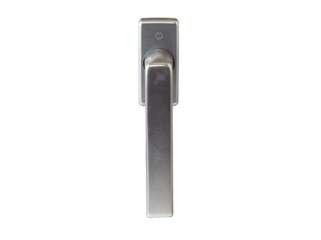 Ручка оконная HOPPE Dallas Secustic алюминиевая, штифт variofit 32-52 мм (F9) титан, 90° , 2 винта М5х55/60