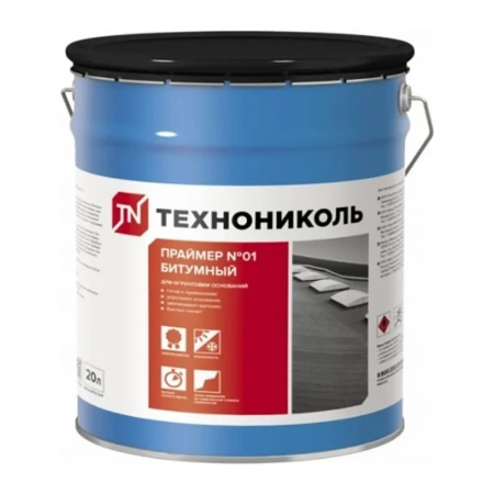 Праймер битумный №01 ТЕХНОНИКОЛЬ 20 л/16 кг