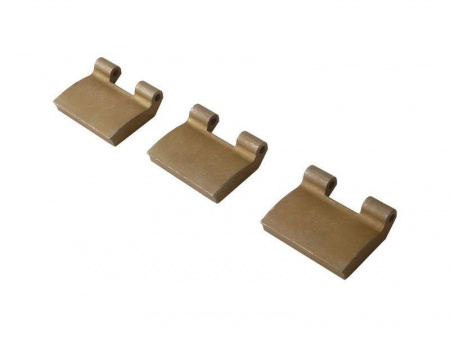 Петля на створке 40мм Patio FOLD Alu /3 шт./ неокрашенный