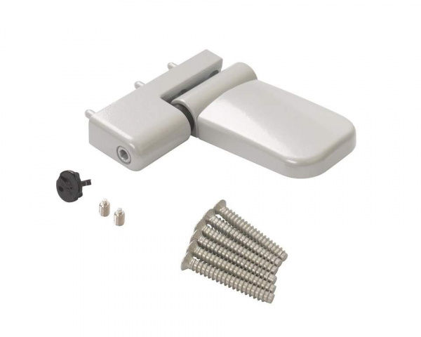 Петля дверная Maxbar 105NN, 16,5-19 мм, Серебристый RAL9006
