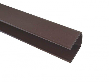 Профиль декоративный для VENTUS, коричневый RAL8017 L=2000