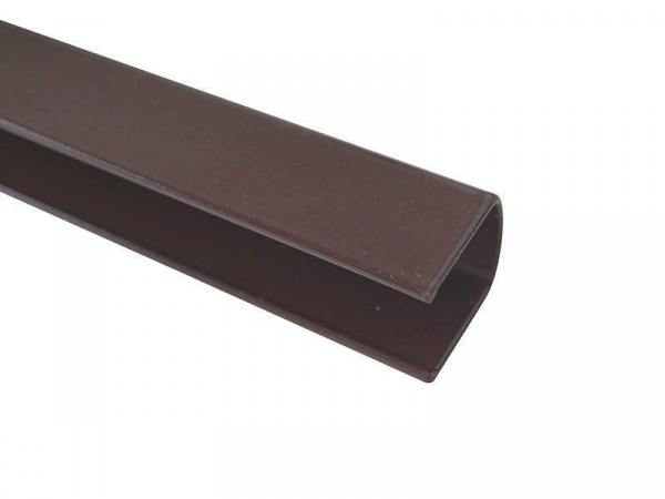 Профиль декоративный для VENTUS, коричневый RAL8017 L=2000