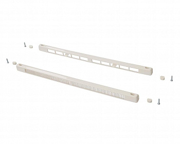 Комплект: клапан вентиляционный SM Tip Vent + козырек наружный TIP, 9-40 m3/ч, белый RAL9016