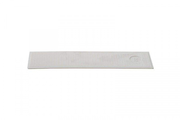 Пластина рихтовочная Bistrong 100x22x1 белая