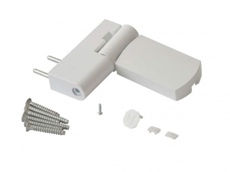 Петля дверная Maxbar PS27 (23-26,5/105-42) RAL9016 E, Белый