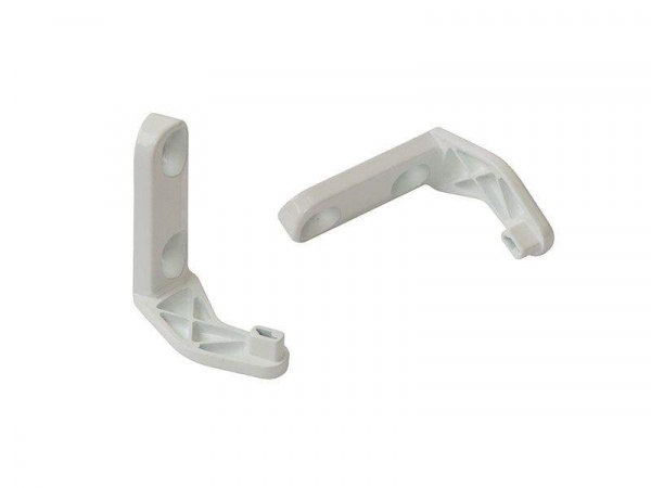 Кронштейн привода VARIA SLIM PLUS, стандартный, 2 детали, белый RAL9010, 05903410