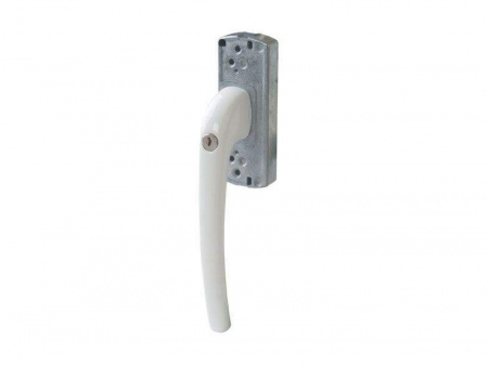Ручка с ключом GS1000-HD, правая, белый RAL9010, 09738410N