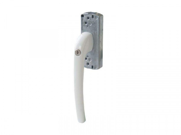 Ручка с ключом GS1000-HD, правая, белый RAL9010, 09738410N