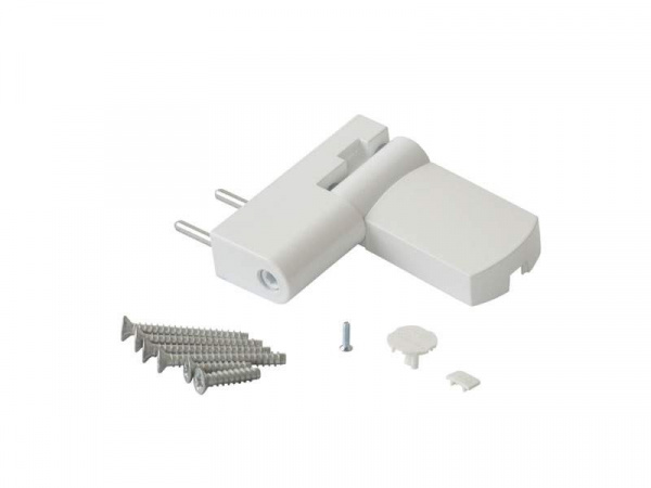 Петля дверная Maxbar PS 23 (17-20.5/85-31) RAL 9016 E, Белый