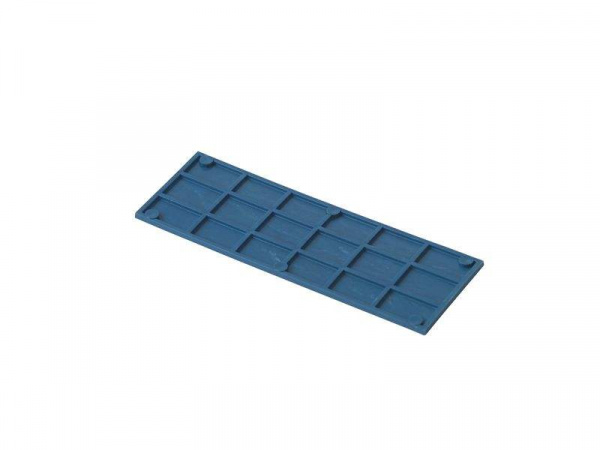 Пластина рихтовочная Bistrong 100x34x2 синяя