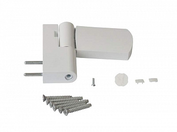 Петля дверная Maxbar PS27 (23-26,5/105-42) RAL9016 E, Белый
