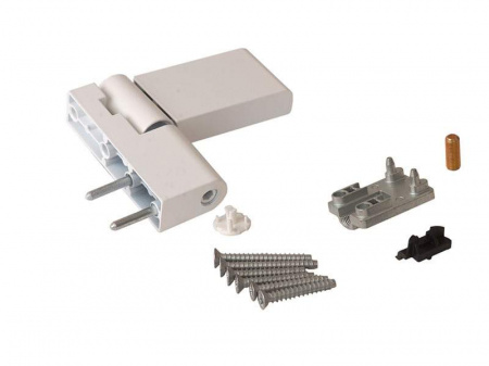 Петля дверная Roto Solid 150 P (110 кг), 14.5-17 мм RAL 9016 E, Белый