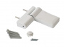 Петля дверная ELEMENTIS серия IQ-Plus 16-19 мм, Белый RAL9016