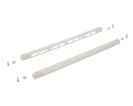 Комплект: клапан вентиляционный SM Tip Vent + козырек наружный TIP, 9-40 m3/ч, белый RAL9016