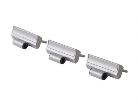 Петля на створке 20мм Patio FOLD Alu /3 шт./ серебро