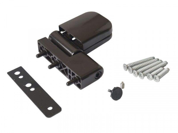 BKV0038.05 Петля дверная Maxbar 89NN, 16,5-19 мм, Коричневый RAL8077