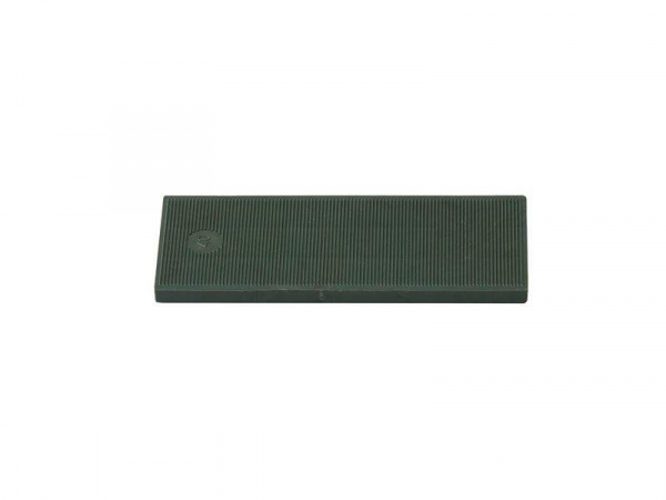 Пластина рихтовочная Bistrong 100x40x5 зеленая