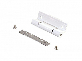 Петля поворотная Bridge, V.01, белая RAL9010, 00600410N