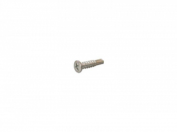 Шуруп c буром MAXBAR (саморез) 3,9x19 потайная головка оцинкованныйPH2 с насечками